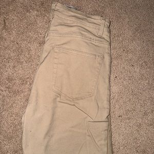 H&M Divided High Waisted Wide Leg Twill Pants